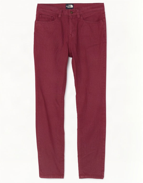 The North Face Γυναικείο Skinny Jeans US 4 Small W27 L27 Βαμβακερό μπορντό