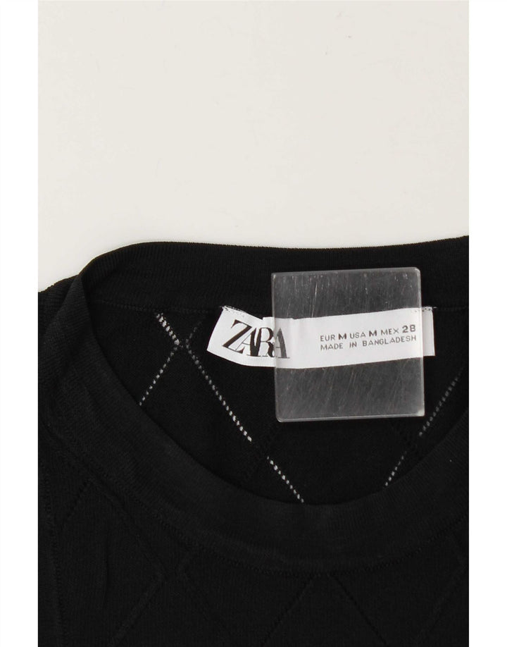 Zara Γυναικείο Γιλέκο Τοπ UK 12 Medium Black