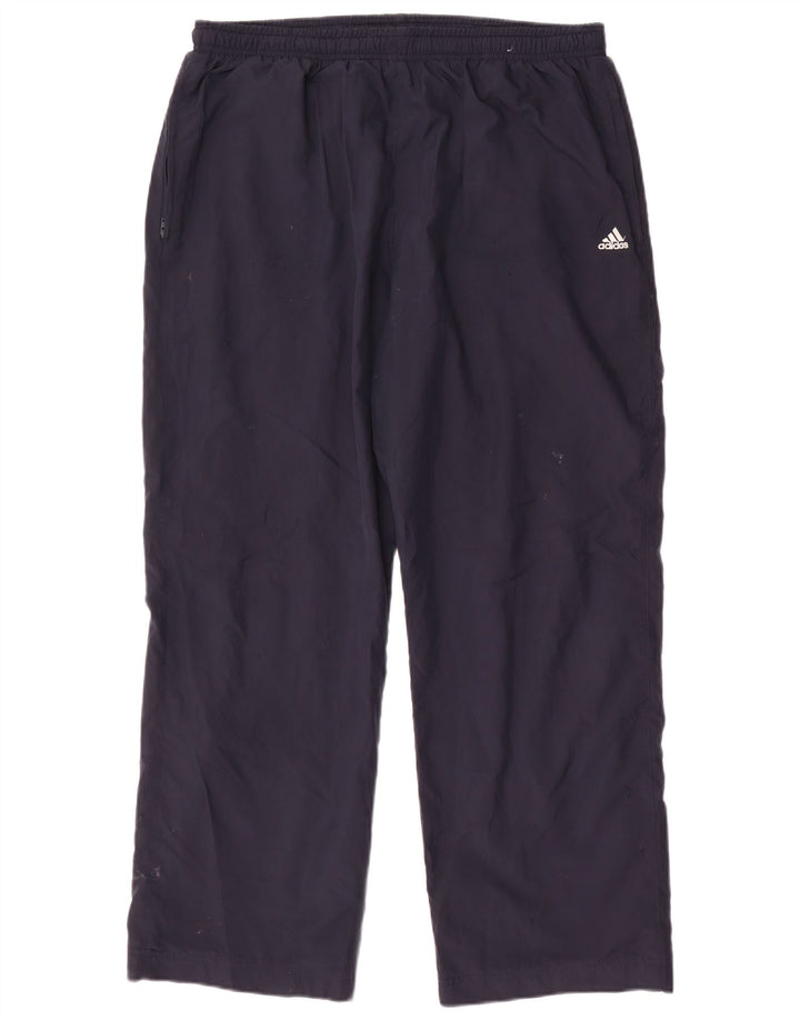 Ανδρική αθλητική φόρμα Adidas Παντελόνι μεγάλο μπλε ναυτικό πολυεστέρα