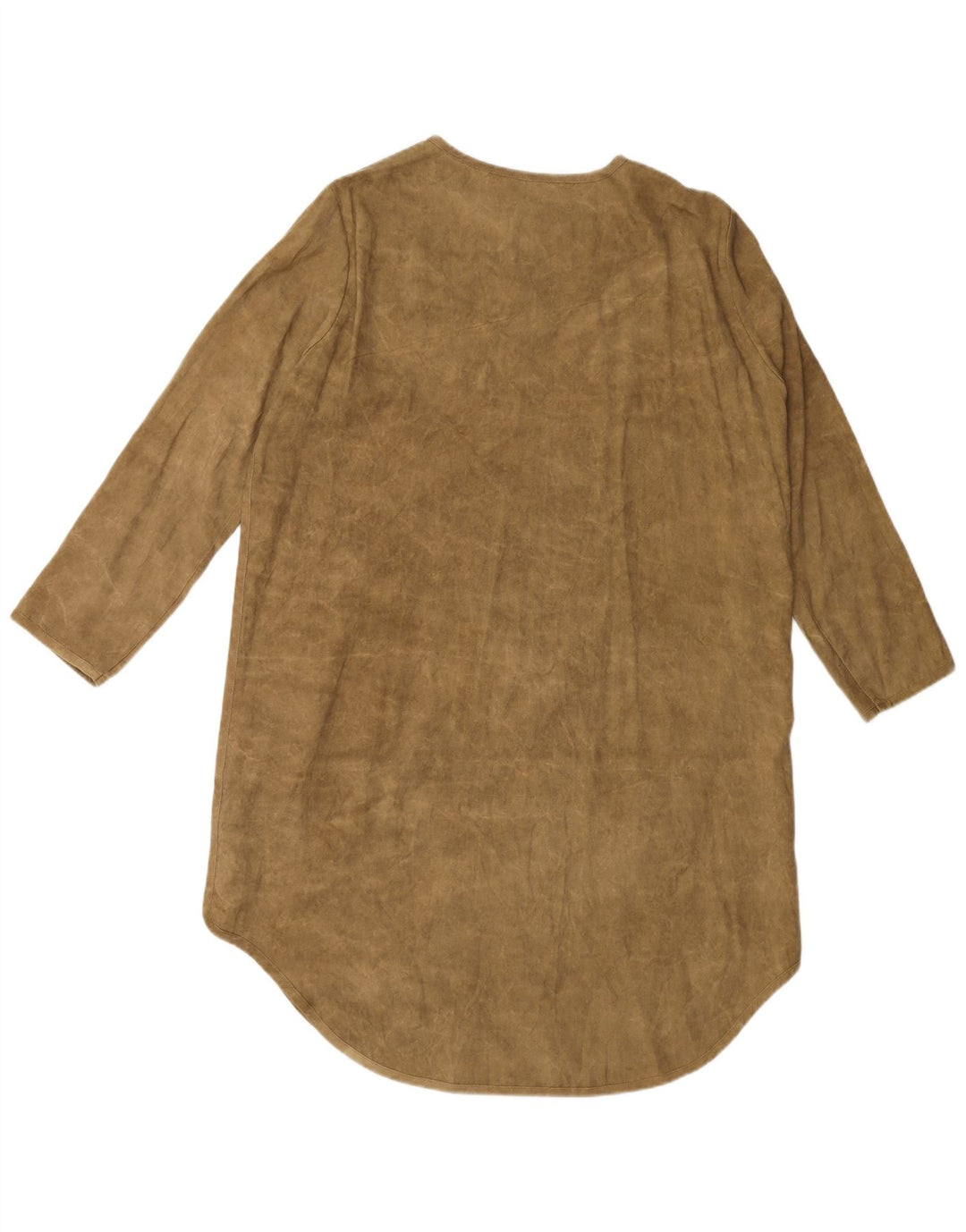 Γυναικείο φόρεμα ZARA UK 14 Medium Green Lyocell