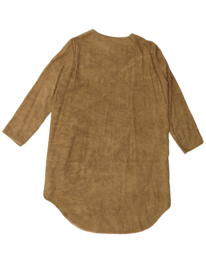 Γυναικείο φόρεμα ZARA UK 14 Medium Green Lyocell