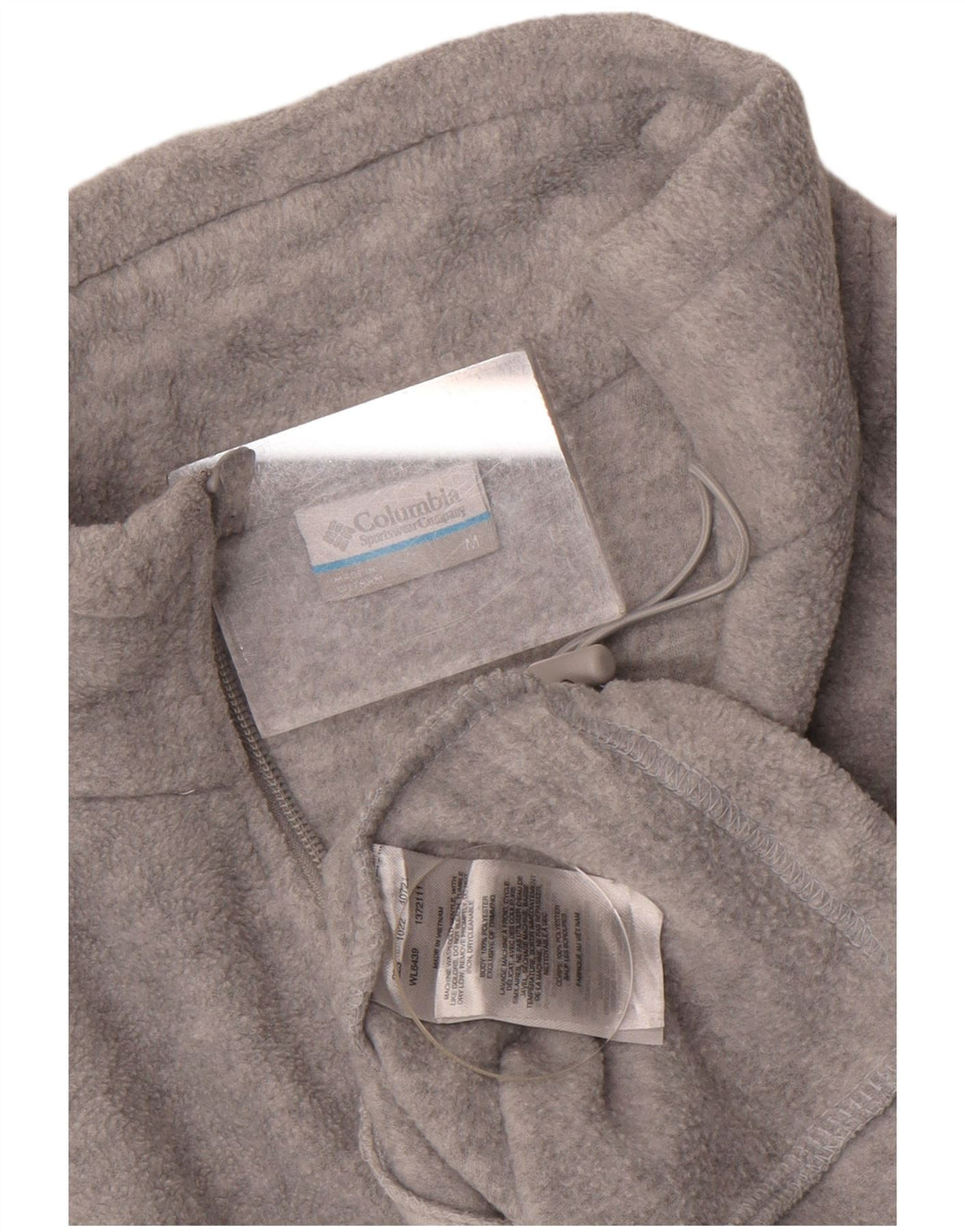 Columbia Γυναικείο Fleece Jacket UK 14 Medium Grey Polyester