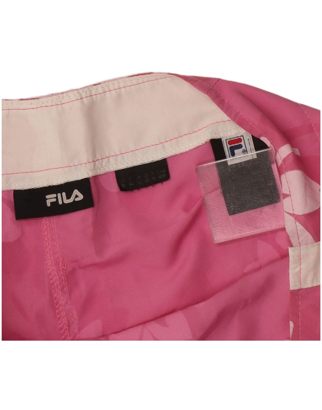 Fila Γυναικείο σορτς κολύμβησης UK 12 Medium Pink Floral Polyamide