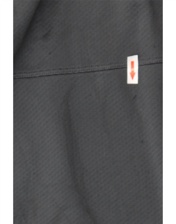 Russell Athletic Mens Dri-Power Hoodie Jumper Μεγάλος Γκρι Πολυεστέρας