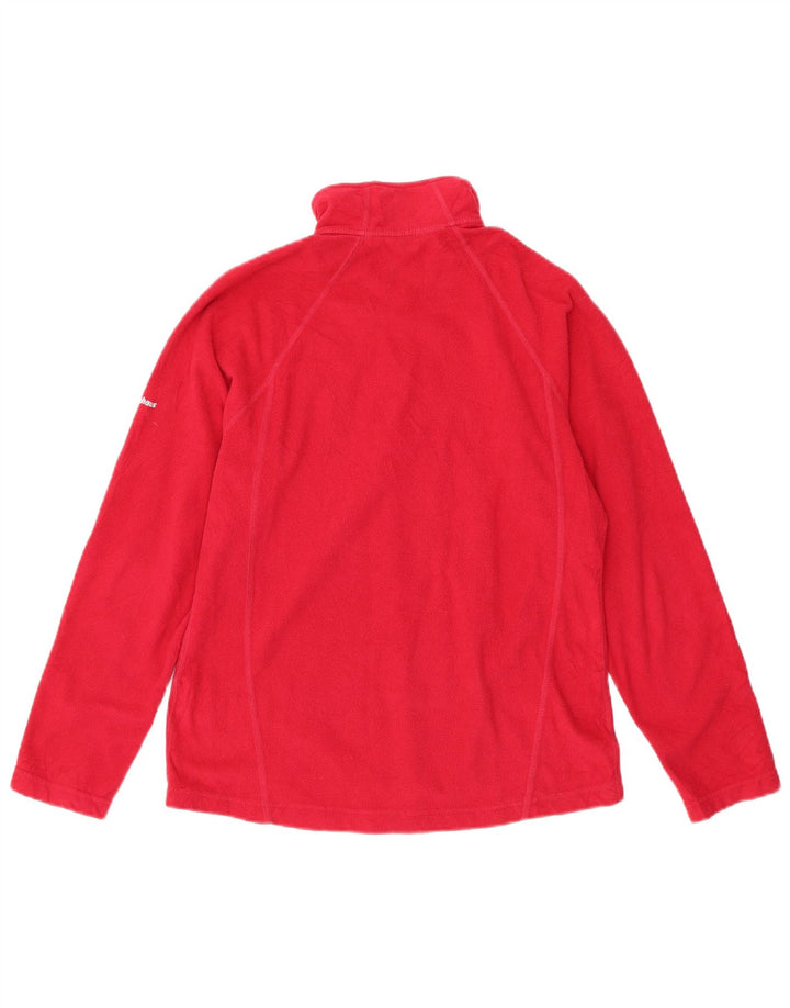 BERGHAUS Γυναικείο φερμουάρ φλις λαιμόκοψη UK 12 μεσαίο ροζ πολυεστέρας