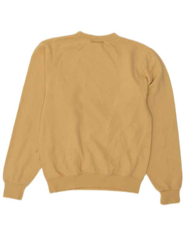 Champion Mens Notre dame academy Γραφικό φούτερ Jumper XS Κίτρινο βαμβάκι