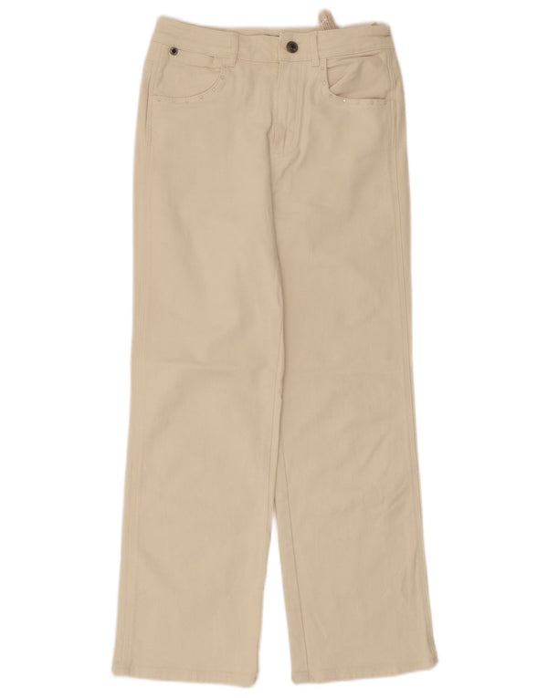 Massimo Dutti Γυναικείο ίσιο casual παντελόνι EU 34 2XS W24 L26 Beige