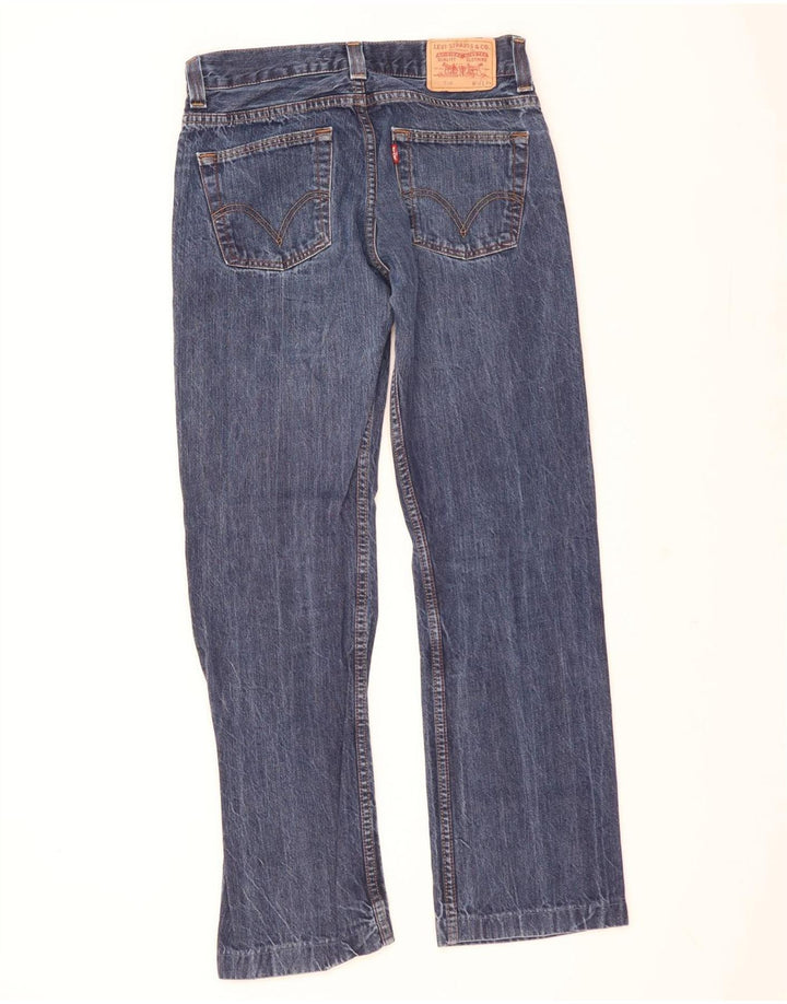 Levi's Mens 506 Straight Jeans W32 L32 Blue