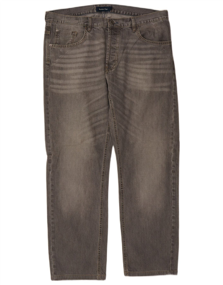 Massimo Dutti Ανδρικό Slim Jeans EU 46 XL W36 L28 Γκρι