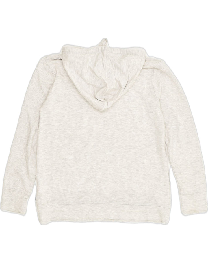 FAT FACE Womens Hoodie Jumper UK 8 Small Grey Polyester | Vintage Fat Face | Thrift | Second-Hand Fat Face | Used Clothing | Messina Hembry 