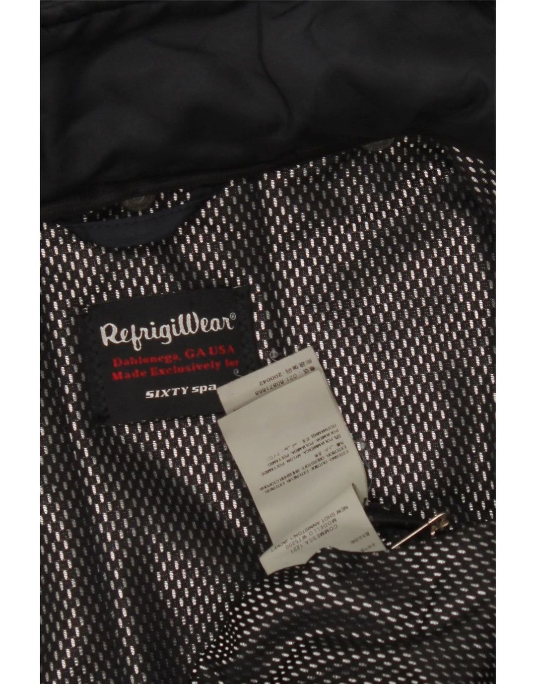 REFRIGIWEAR Γυναικείο παλτό με κουκούλα UK 14 Medium Navy Blue Polyamide