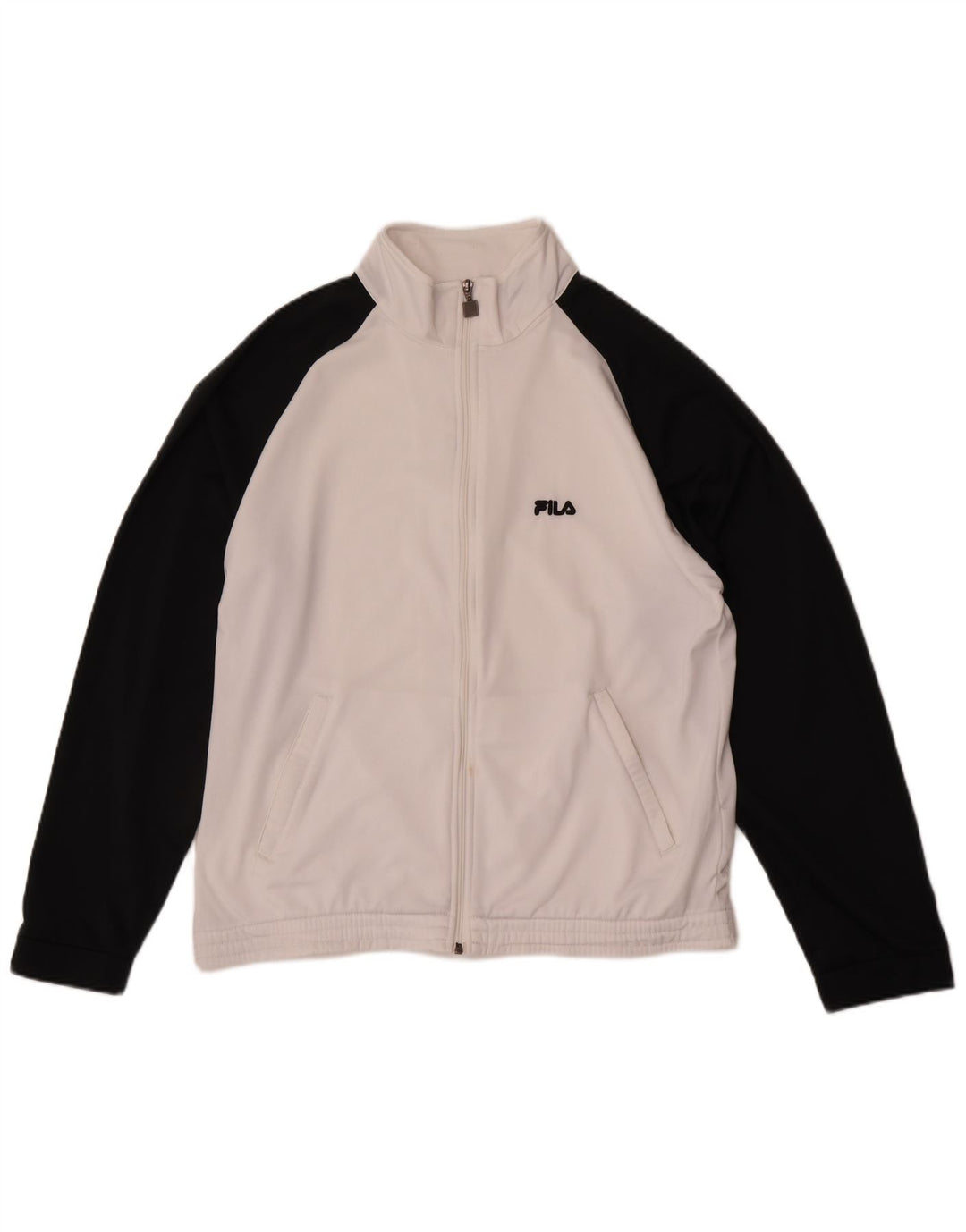Ανδρική φόρμα Fila Top Jacket Μεσαίο Λευκό Πολυεστέρας