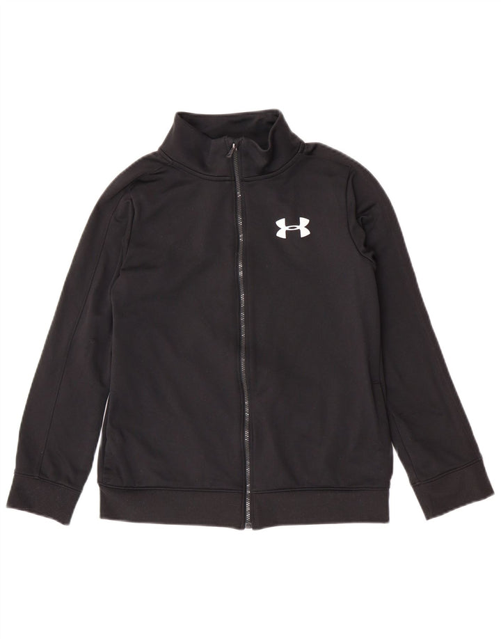 Under Armour Boys αθλητική φόρμα Top Jacket 9-10 Years Medium Black Polyester