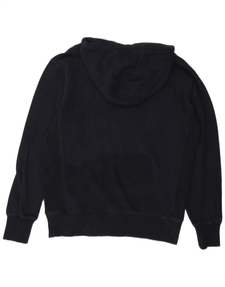 SUPERDRY Ανδρικό φούτερ με κουκούλα, μεγάλο μπλε βαμβακερό