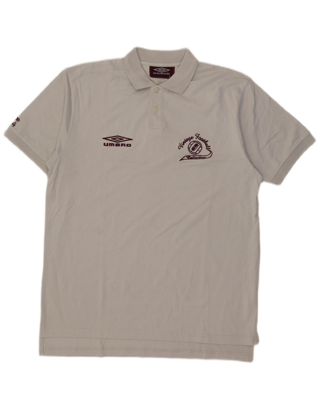 Ανδρικό πουκάμισο Umbro Graphic Polo XL Γκρι βαμβακερό