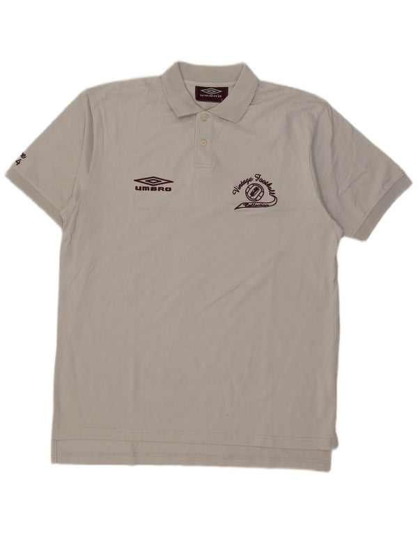 Ανδρικό πουκάμισο Umbro Graphic Polo XL Γκρι βαμβακερό