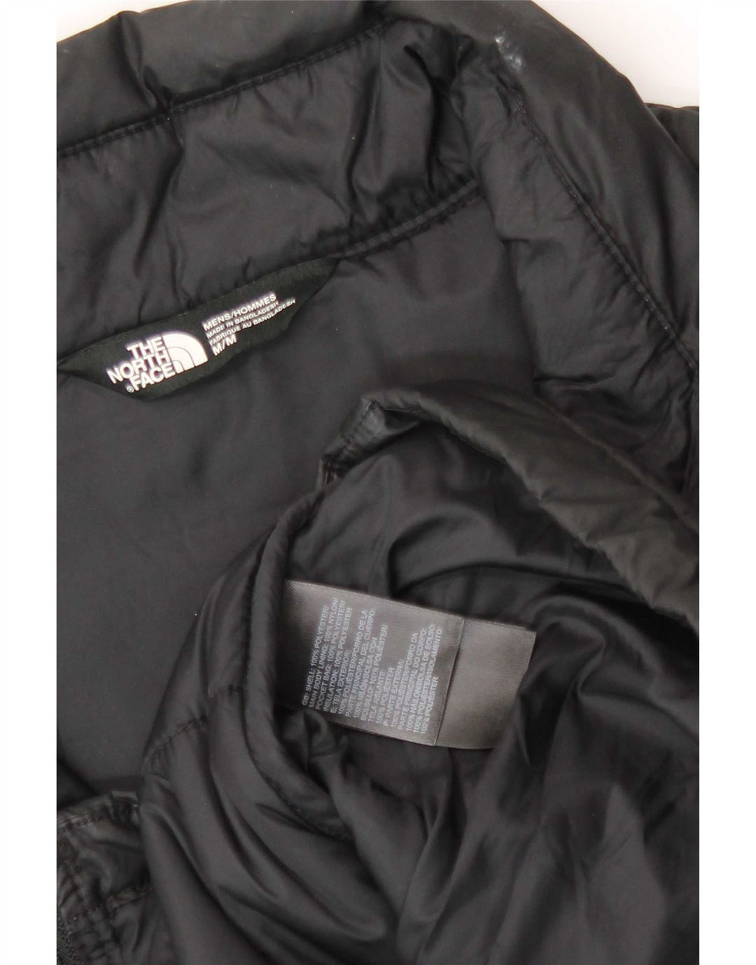 Ανδρικό μπουφάν με επένδυση North Face UK 38 Medium Black Polyester