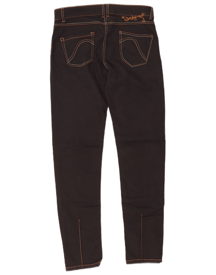 Γυναικείο Slim Casual Παντελόνι Desigual W30 L30 Μαύρο