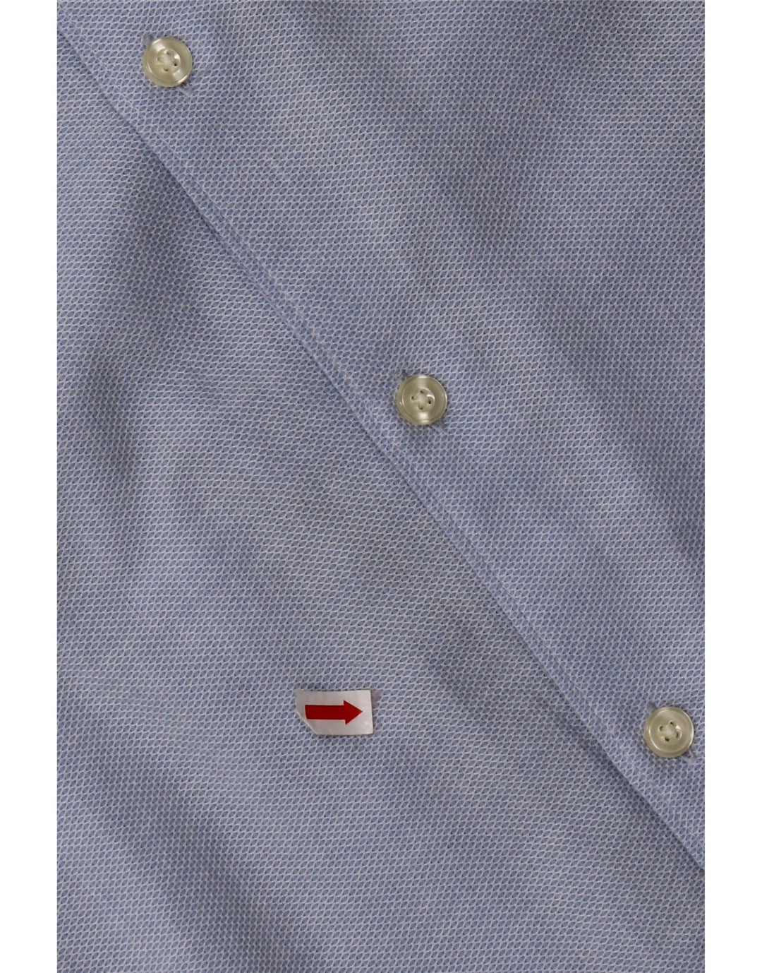 Ανδρικό πουκάμισο ZARA Slim Fit μεγάλο μπλε βαμβακερό