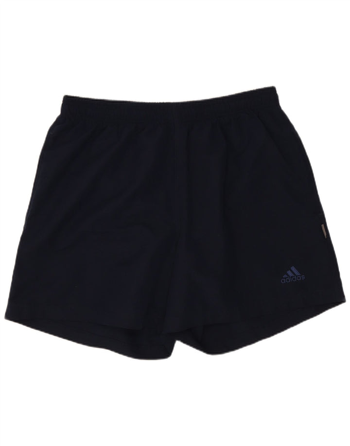 Ανδρικό αθλητικό σορτς Adidas μεγάλο μπλε ναυτικό πολυεστέρα