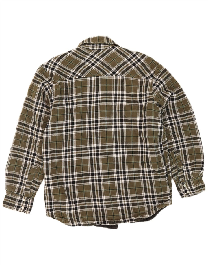 Dickies Ανδρικό πουκάμισο Ξυλοκόπος Φανελένιο Μικρό Χακί βαμβακερό
