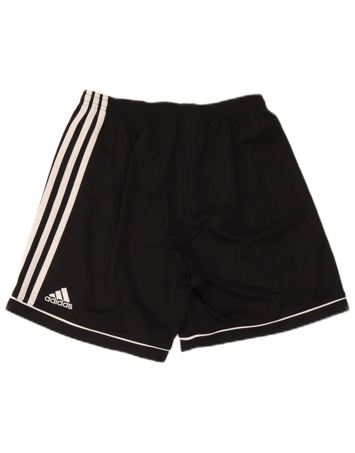 Ανδρικό αθλητικό σορτς Adidas από μεσαίο μαύρο πολυεστέρα