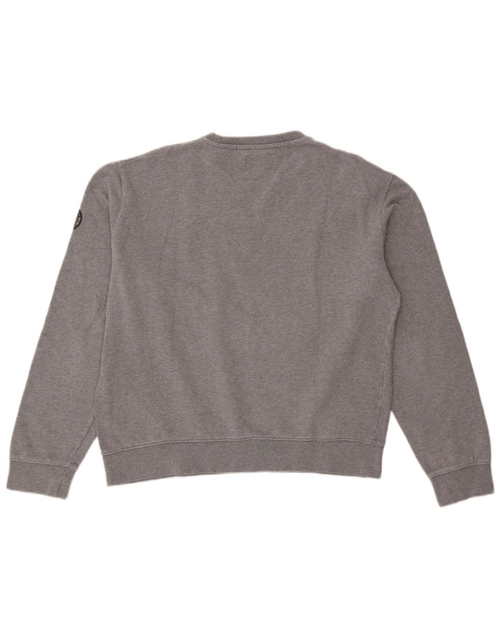 Ανδρικό γραφικό φούτερ Replay Jumper XL Grey