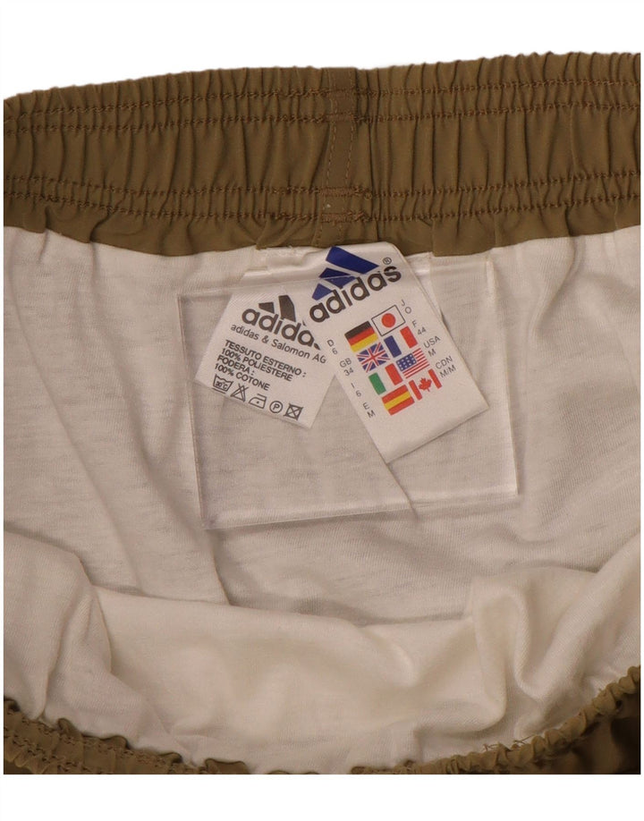 Ανδρικό αθλητικό σορτς Adidas μεγάλο χακί πολυεστέρα