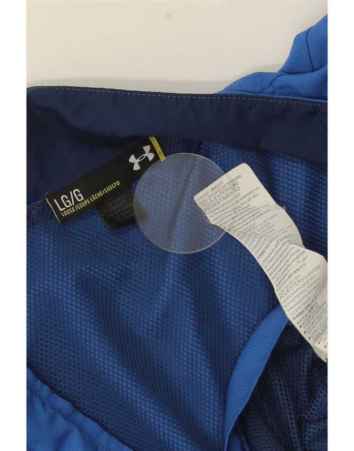 Ανδρική αθλητική φόρμα Under Armour Top Jacket Μεγάλο Μπλε Χρώμα Πολυεστέρας
