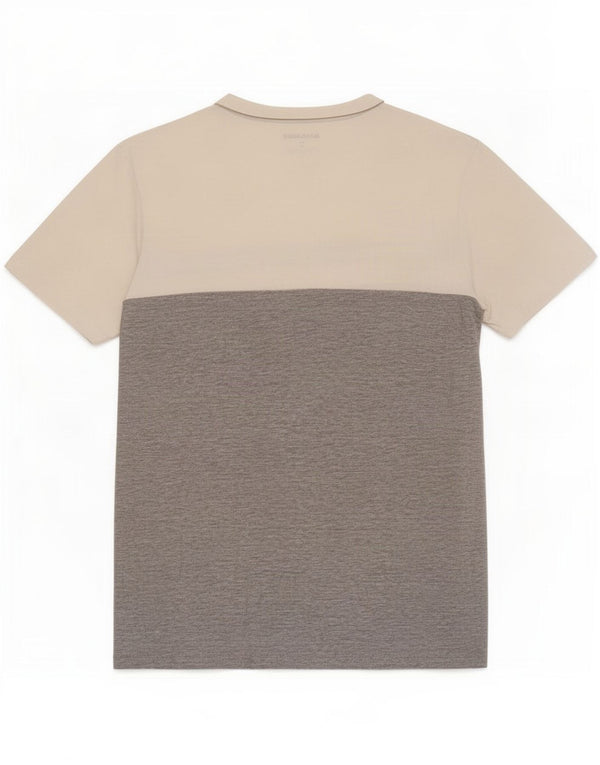 Ανδρικό γραφικό μπλουζάκι Jack & Jones Top Medium White Colourblock Βαμβακερό