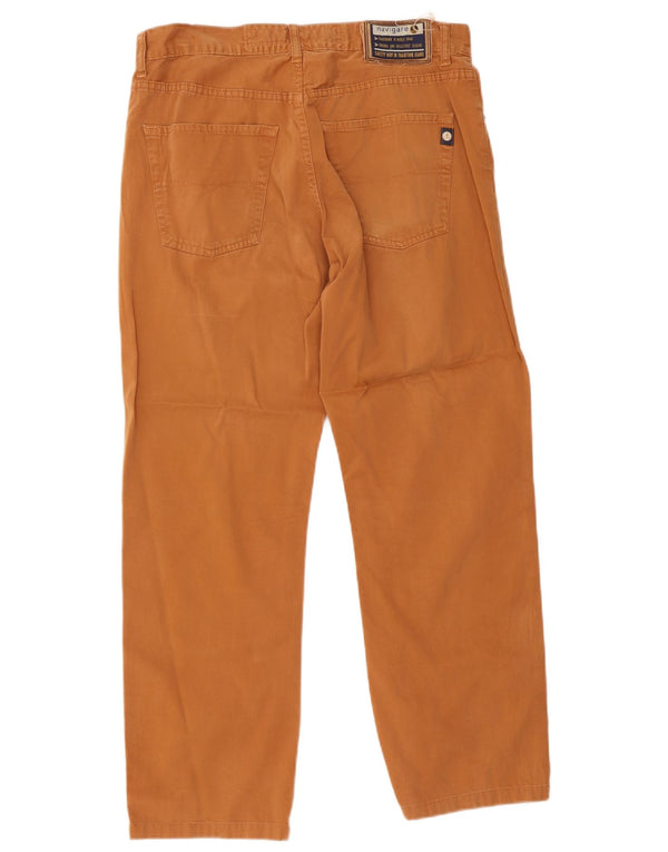 Navigare Ανδρικό ίσιο casual παντελόνι IT 50 Large W34 L28 Beige βαμβακερό