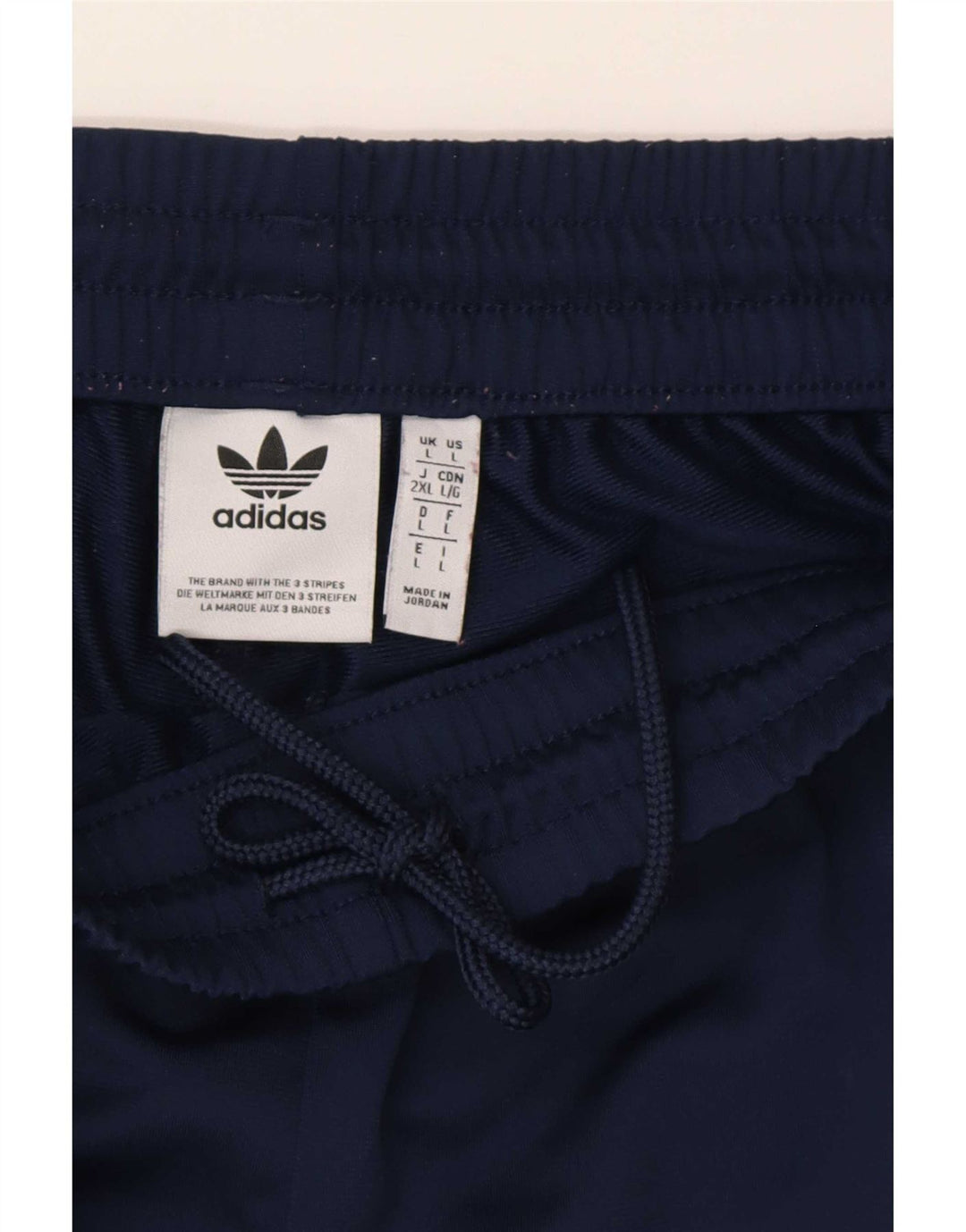 Ανδρική αθλητική φόρμα Adidas Παντελόνι μεγάλο μπλε ναυτικό πολυεστέρα