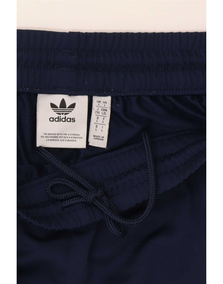 Ανδρική αθλητική φόρμα Adidas Παντελόνι μεγάλο μπλε ναυτικό πολυεστέρα