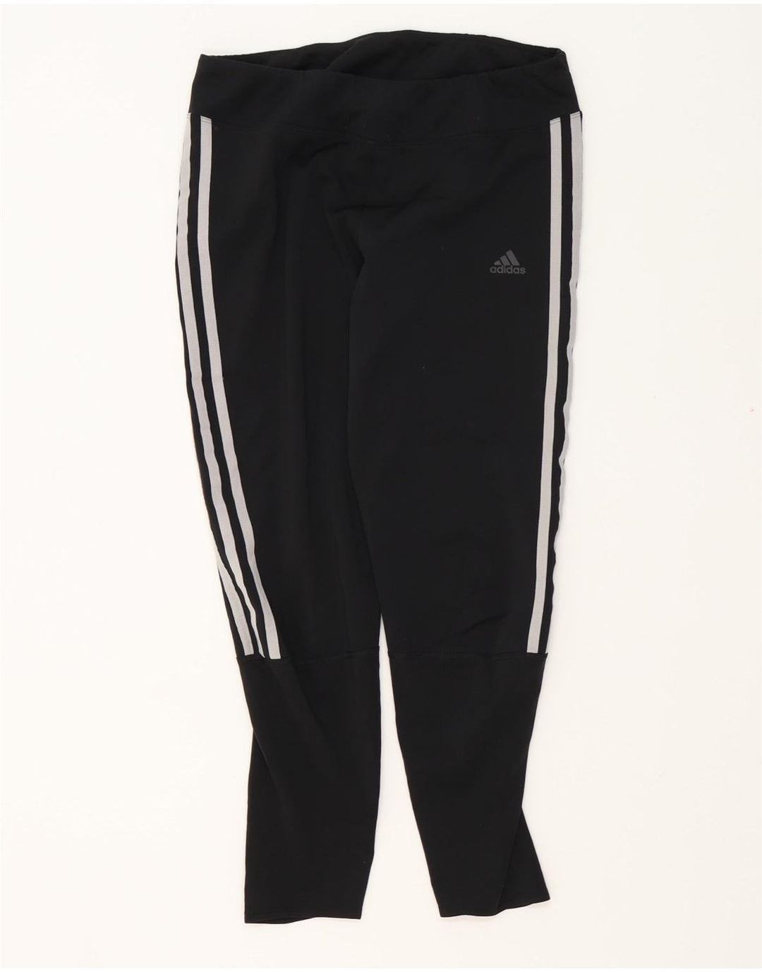 Γυναικείο κολάν ADIDAS Aeroready Crop UK 12 Medium Black Polyester