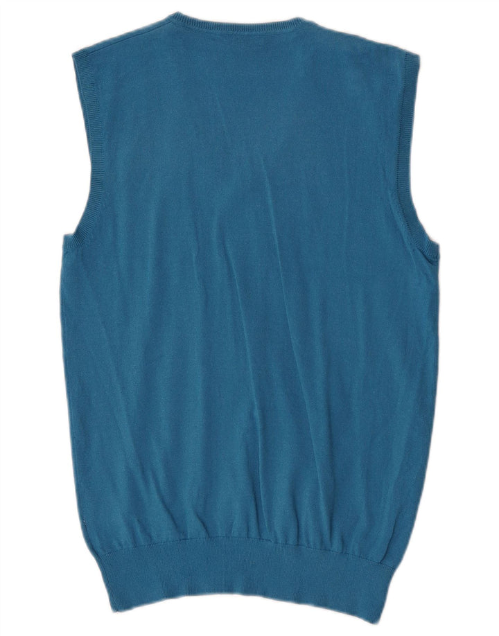 Ανδρικό γιλέκο Gaudi Tank Top Μεσαίο μπλε βισκόζη