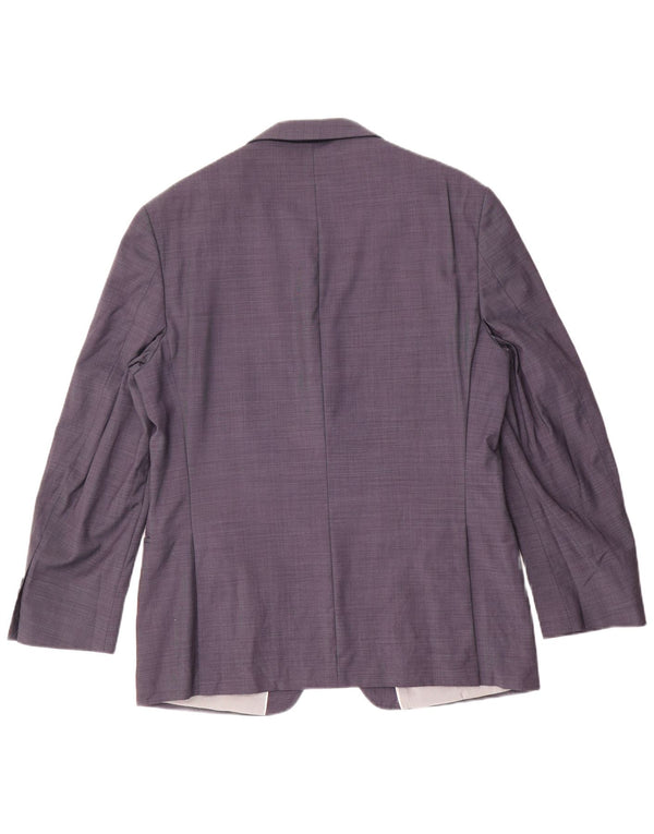 MARKS & SPENCER Ανδρικό σακάκι 2 κουμπιών UK 40 Medium Navy Blue