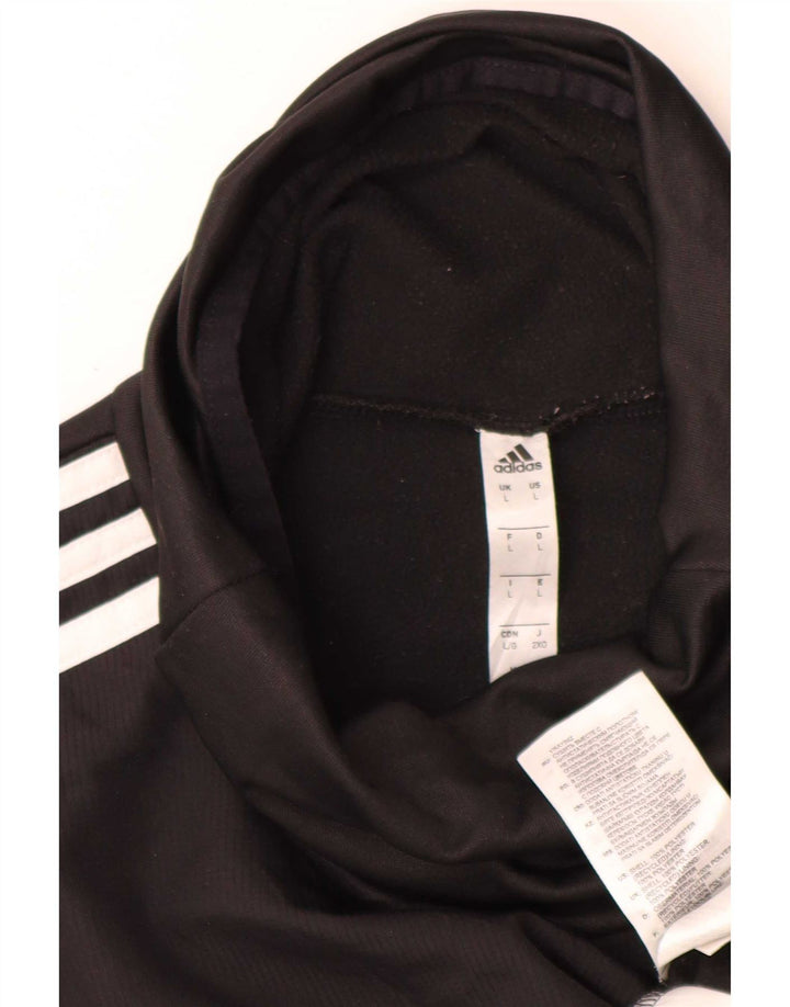 Adidas Ανδρικό Climawarm Roll Lack με μακρυμάνικο μαύρο πολυεστέρα