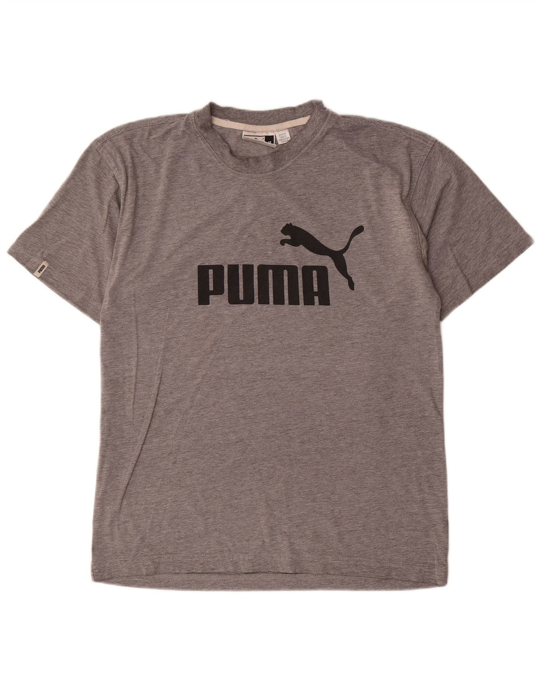 Ανδρικό γραφικό μπλουζάκι Puma Top Medium Grey Flecked