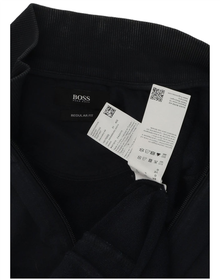 Ανδρική φόρμα Hugo Boss Regular Fit Top Jacket Large Navy Blue από βαμβάκι
