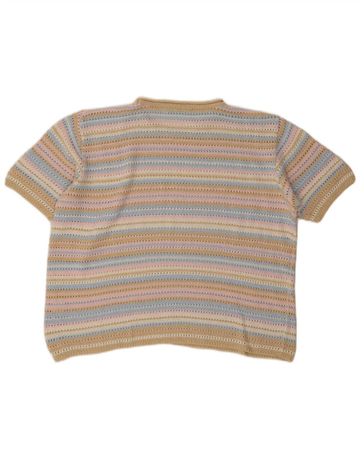 Canda Γυναικείο πουλόβερ με λαιμόκοψη μεγάλου μεγέθους UK 16, πολύχρωμο