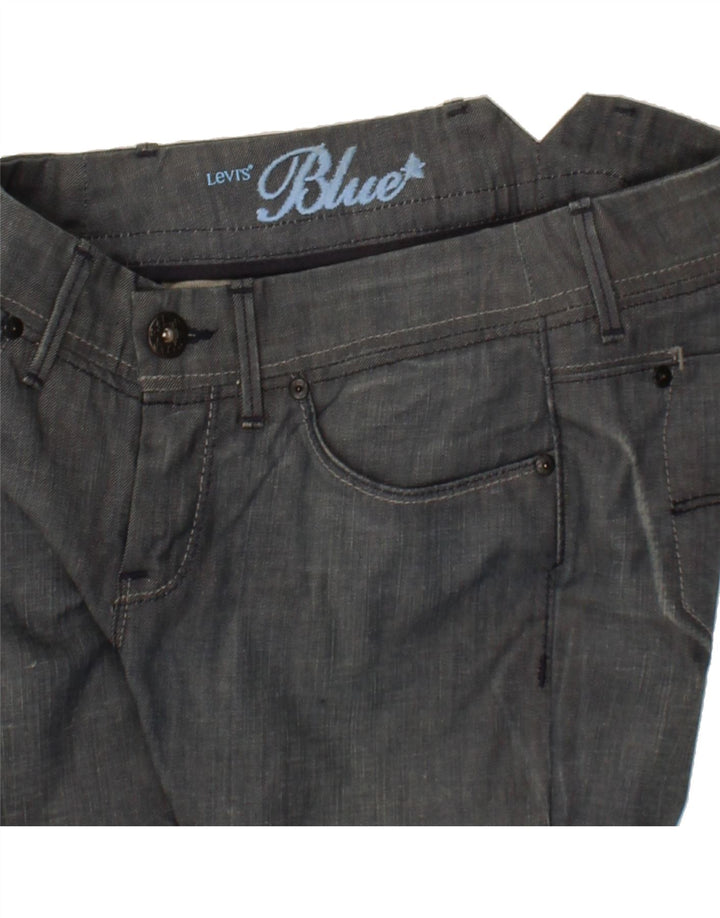 LEVI'S Womens Straight Capri Trousers W29 L22 Grey Vintage Levi's and Second-Hand Levi's from Messina Hembry 