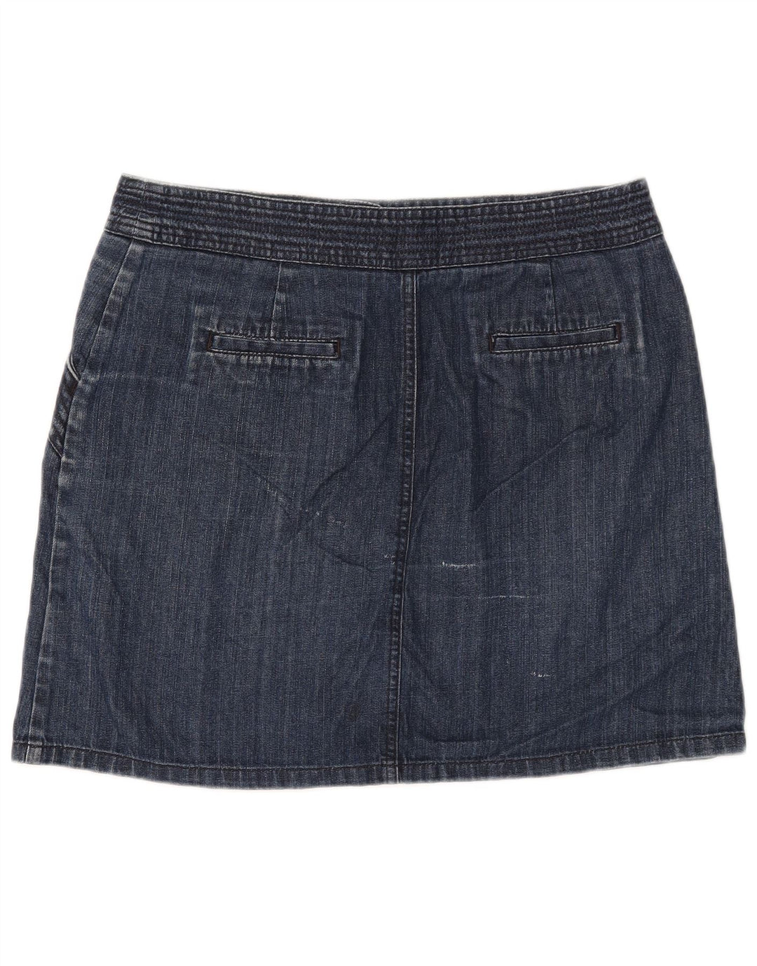 BODEN Γυναικεία τζιν φούστα UK 14 μεγάλη W32 Navy Blue βαμβακερή