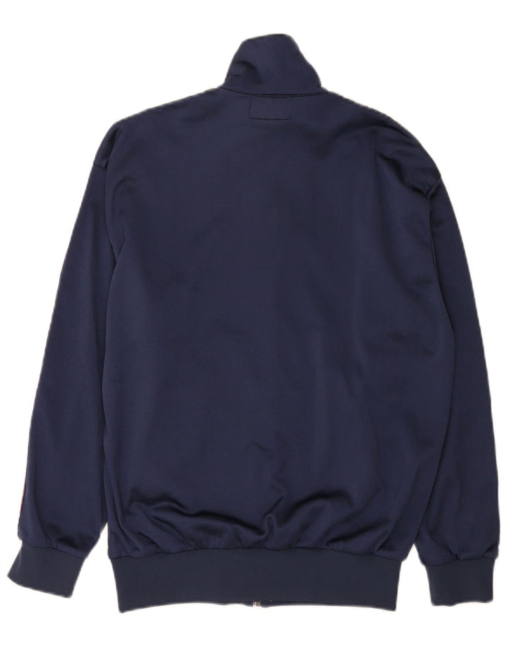 Ανδρική φόρμα γυμναστικής γραφικής Asics Top Jacket IT 46 Small Navy Blue Colourblock