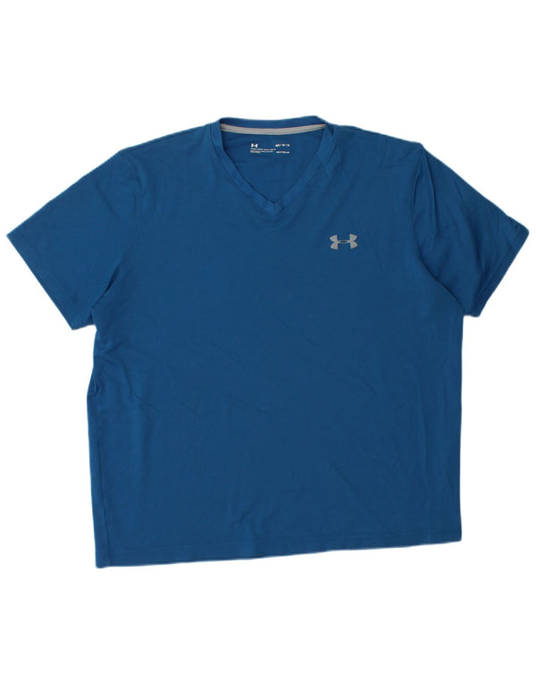 Ανδρικό μπλουζάκι Under Armour Heat Gear Top Medium Blue