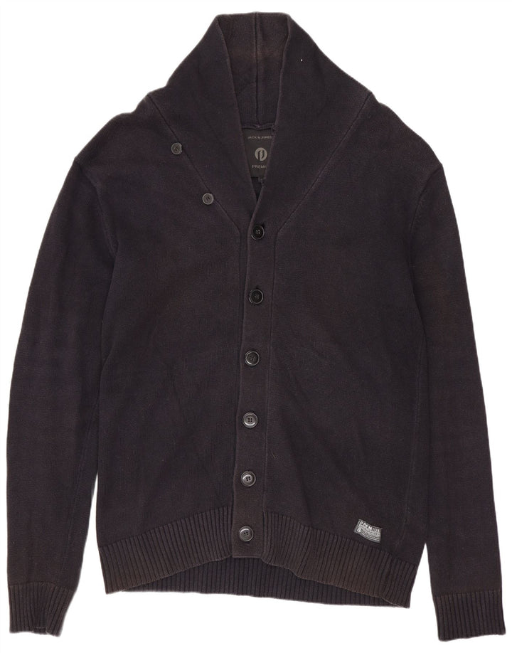 JACK & JONES Ανδρικό πουλόβερ Premium Ζακέτα XL Navy Blue