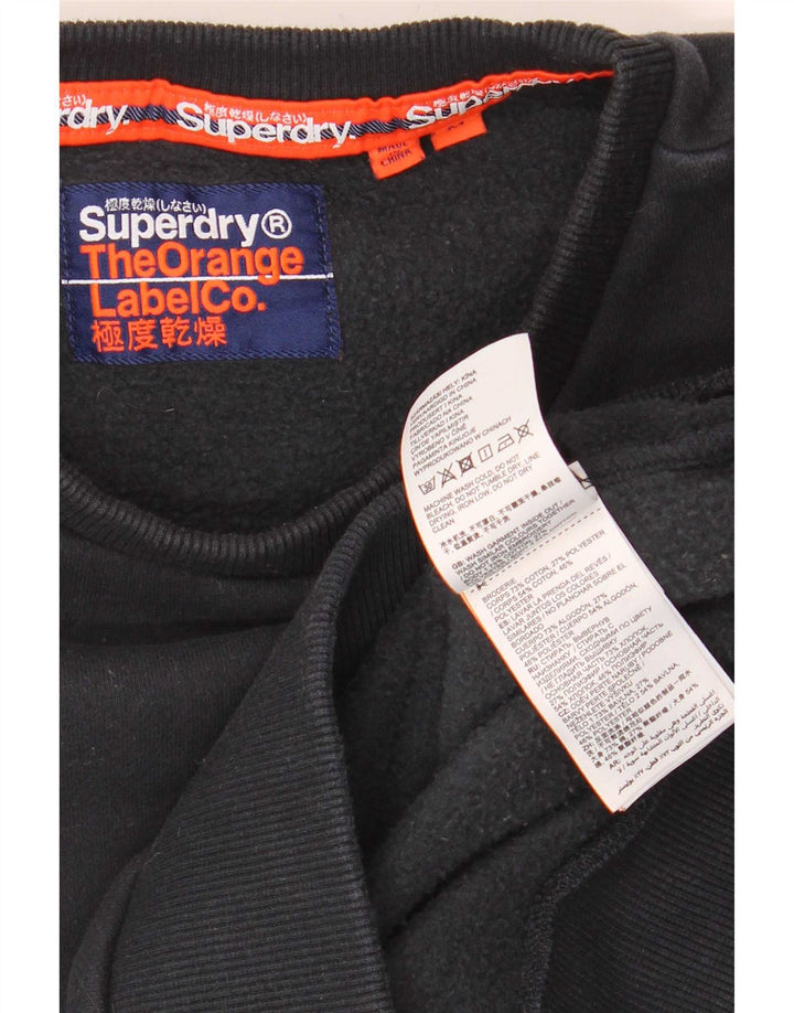 Ανδρικό φούτερ Superdry Jumper Μεσαίο μπλε μπλε χρώματος βαμβακερό