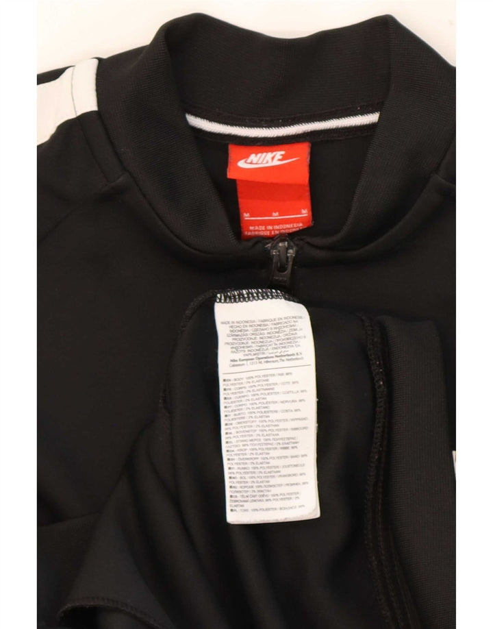 Ανδρική φόρμα Nike Μπουφάν μεσαίου μαύρου χρώματος πολυεστέρας
