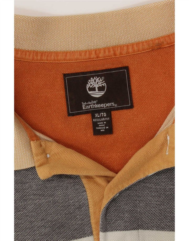 Ανδρικό μπλουζάκι Timberland Regular Fit Polo XL πολύχρωμο ριγέ