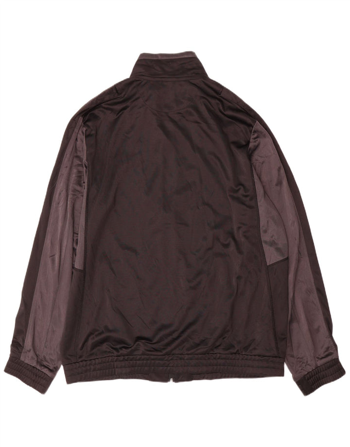 Ανδρική φόρμα LOTTO Top Jacket 2XL Black Colourblock Polyester