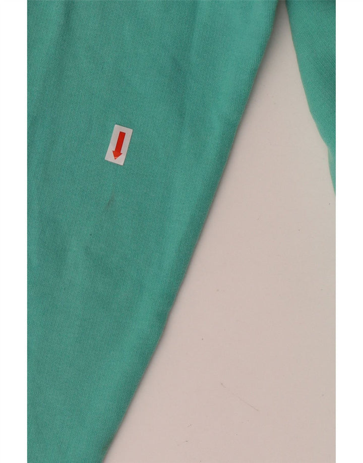 Superdry γυναικείο φούτερ με κουκούλα UK 12 μεσαίο βαμβακερό τυρκουάζ